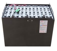 海斯特叉車(chē)J3.00EX蓄電池組4PzS560 海斯特3噸叉車(chē)電瓶72V560Ah安裝圖